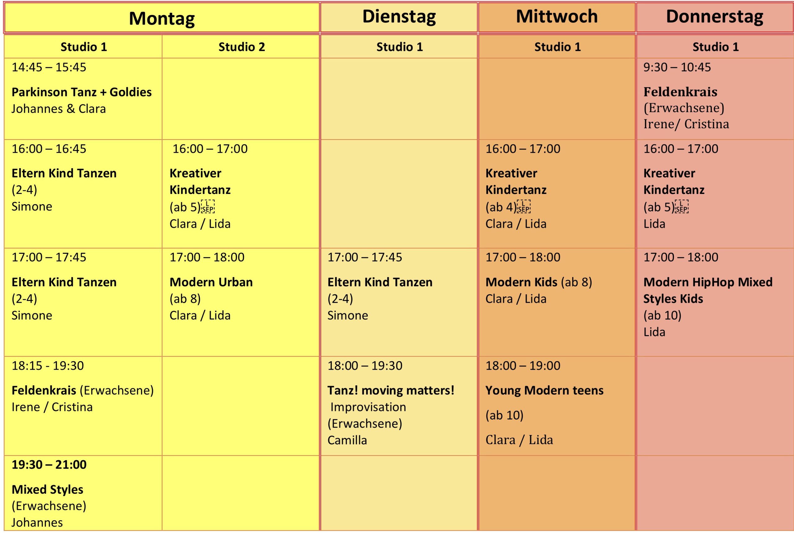 Du betrachtest gerade HERBSTFERIEN STUNDENPLAN